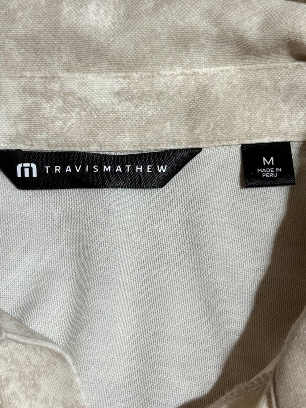 Travis Mathew Golf Polo Men's Size Medium - Picture 7 of 11